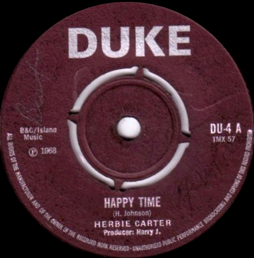 BUBBLES: bopping in the barnyard / the wasp DUKE 7 Single 45 RPM